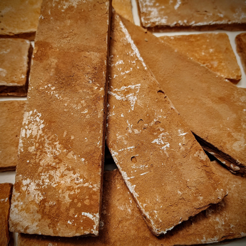 Tiles "Old Brick". Brown. 1 box-100 tiles. Lightweight gypsum eco-tiles. Ready to use (1)
